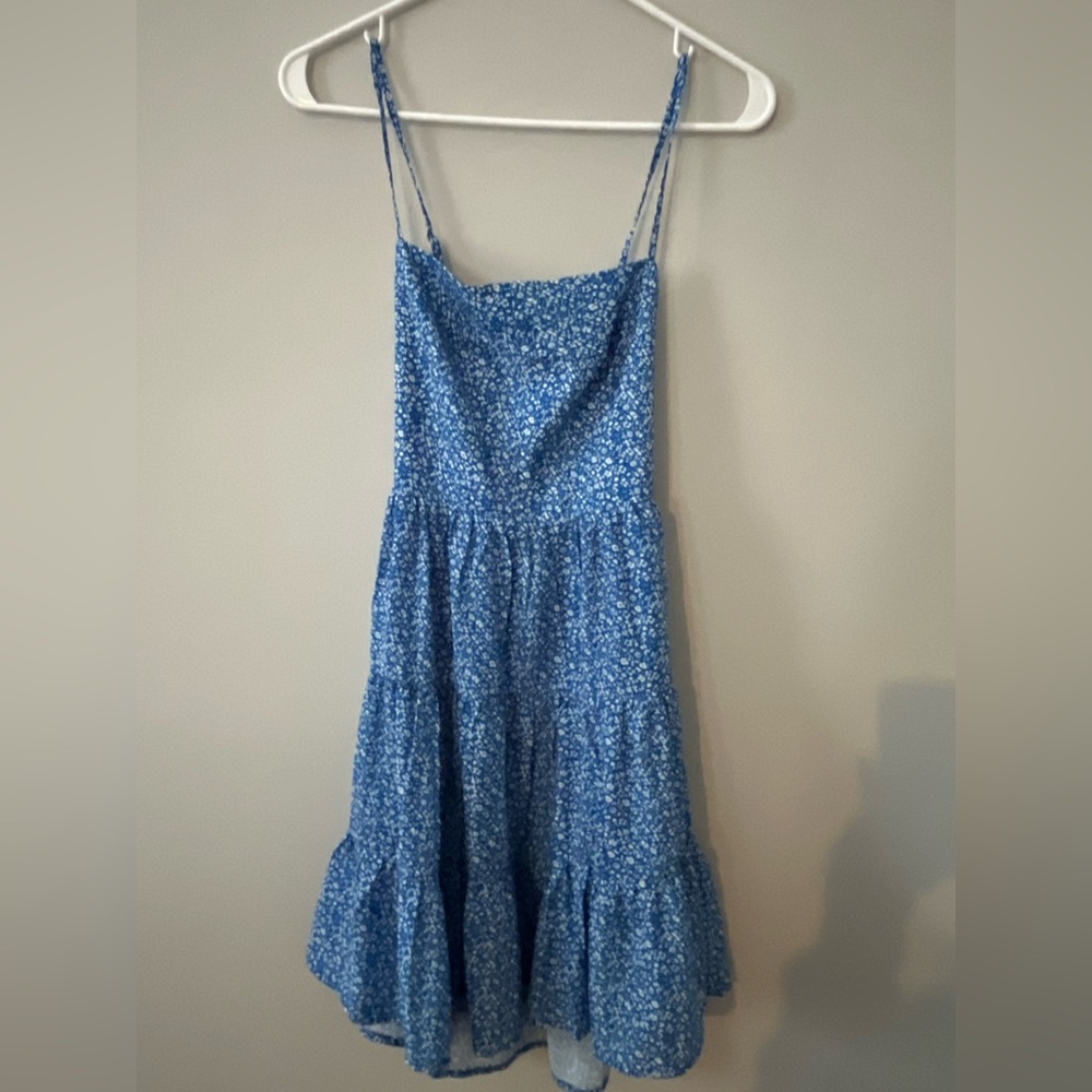 Hello Molly Blue Floral Dress